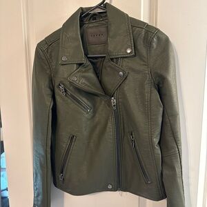 Green Leather Jacket